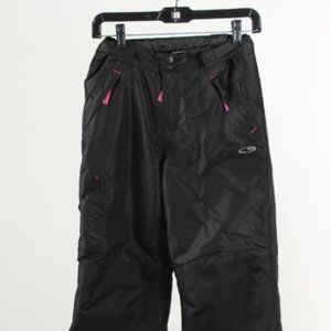 Champion Black Polyester Women's Lined Snow Pants
